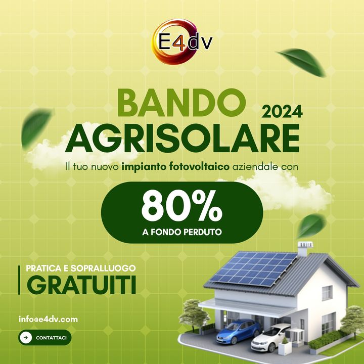 Impianto solare per la tua azienda! ☀

Con il nuovo bando