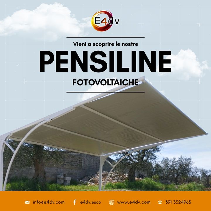 Pensiline Fotovoltaiche: Energia pulita e design funzionale 🌱

Le pensiline fotovoltaiche