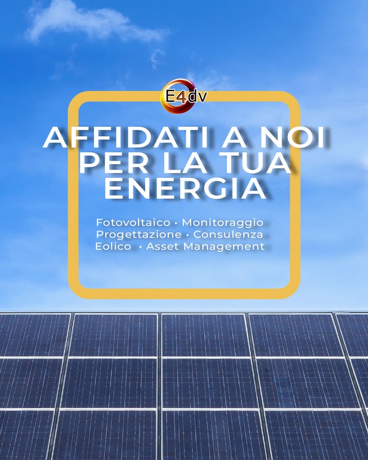 Ogni progetto energetico parte da un obiettivo: trovare la soluzione