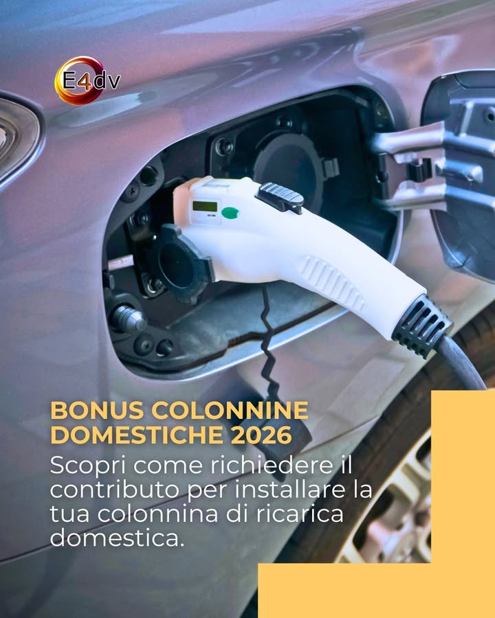 ⚡ BONUS COLONNINE ELETTRICHE: APPROFITTA DEL CONTRIBUTO!

Vuoi installare una colonnina